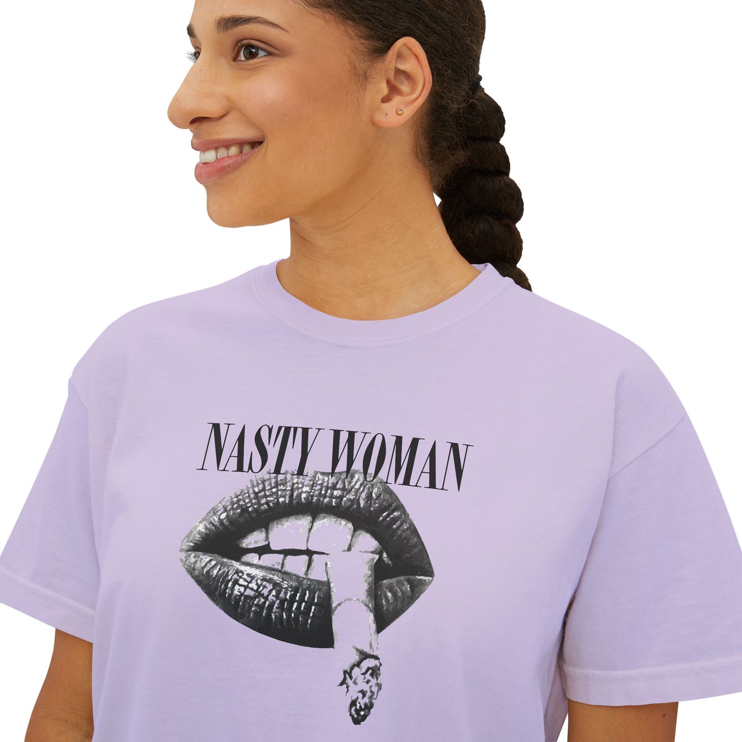 Nasty Woman Crop Tee