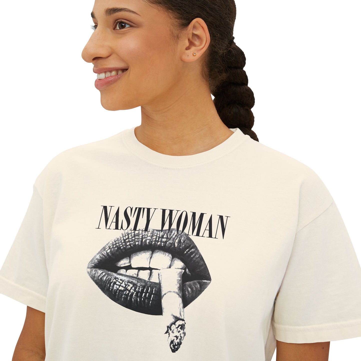 Nasty Woman Crop Tee
