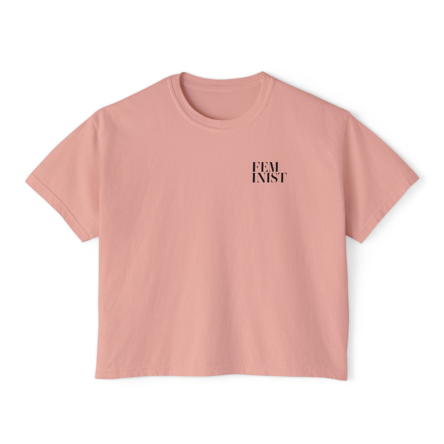 FEMINIST Boxy Crop Tee