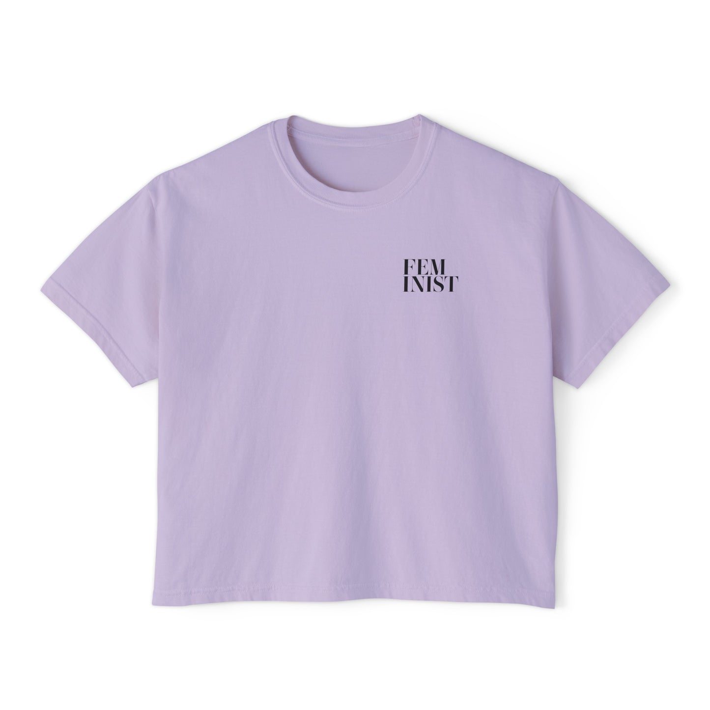 FEMINIST Boxy Crop Tee