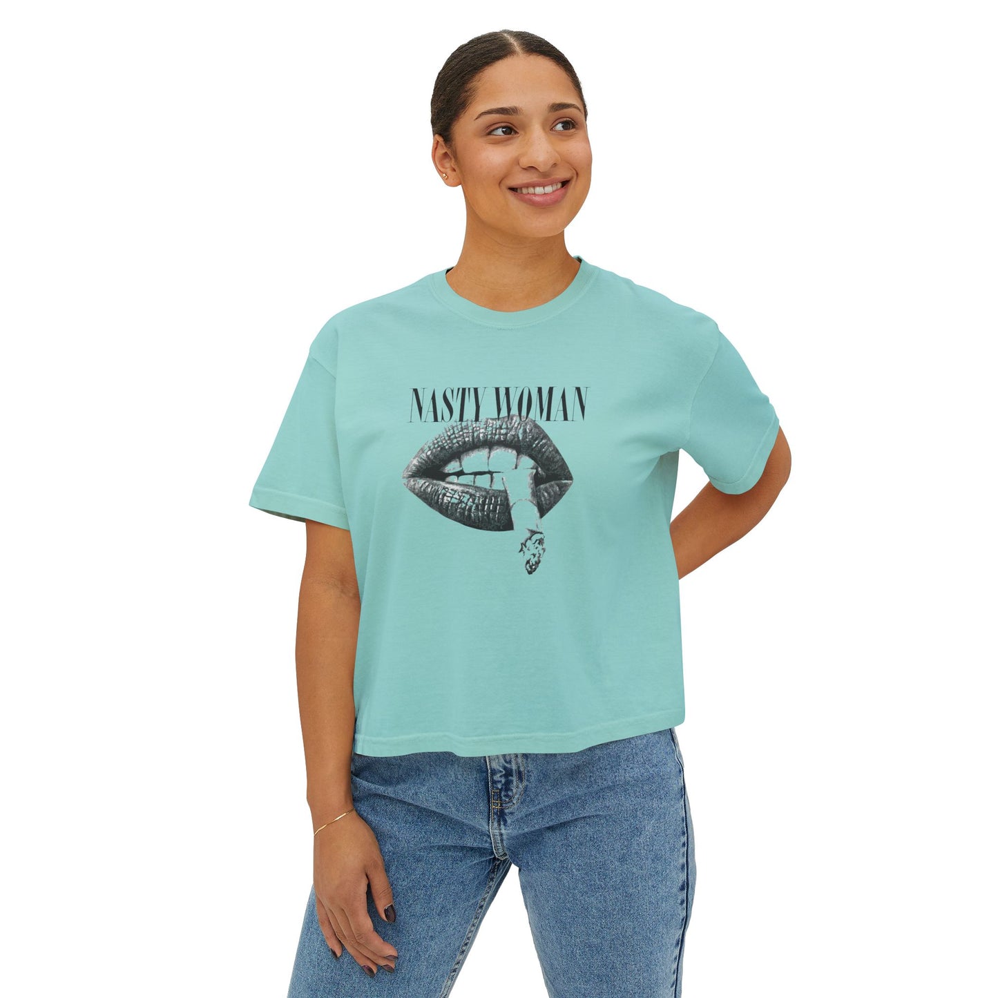 Nasty Woman Crop Tee