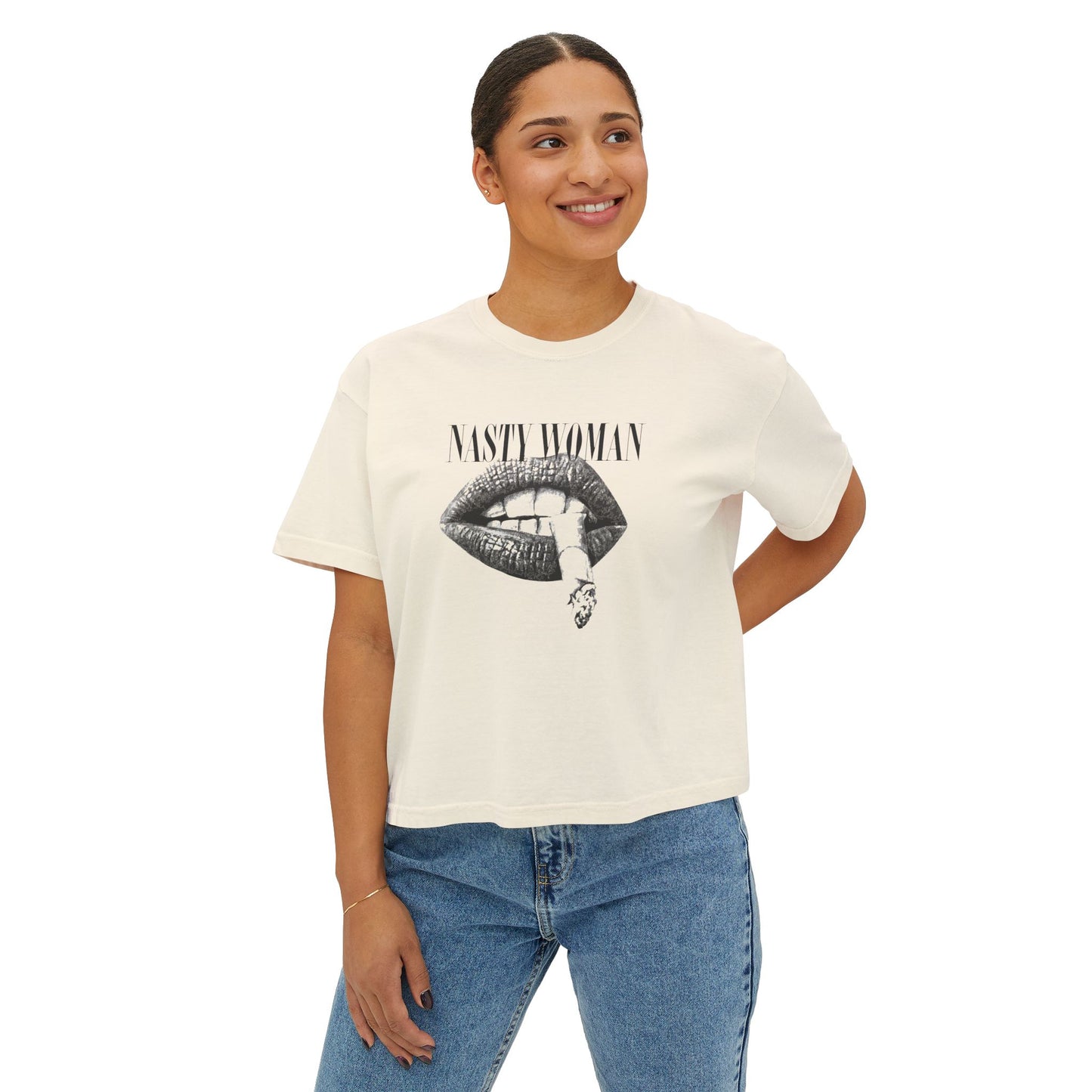 Nasty Woman Crop Tee