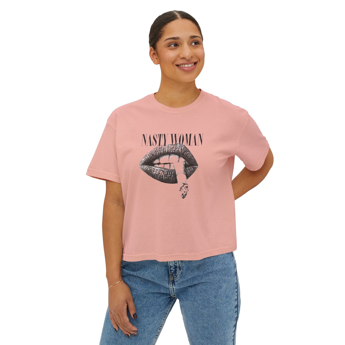 Nasty Woman Crop Tee