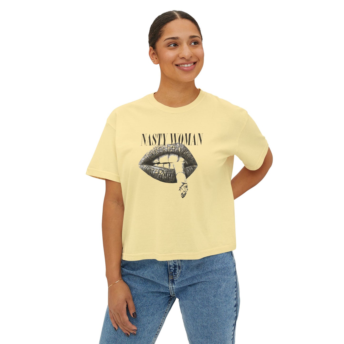 Nasty Woman Crop Tee