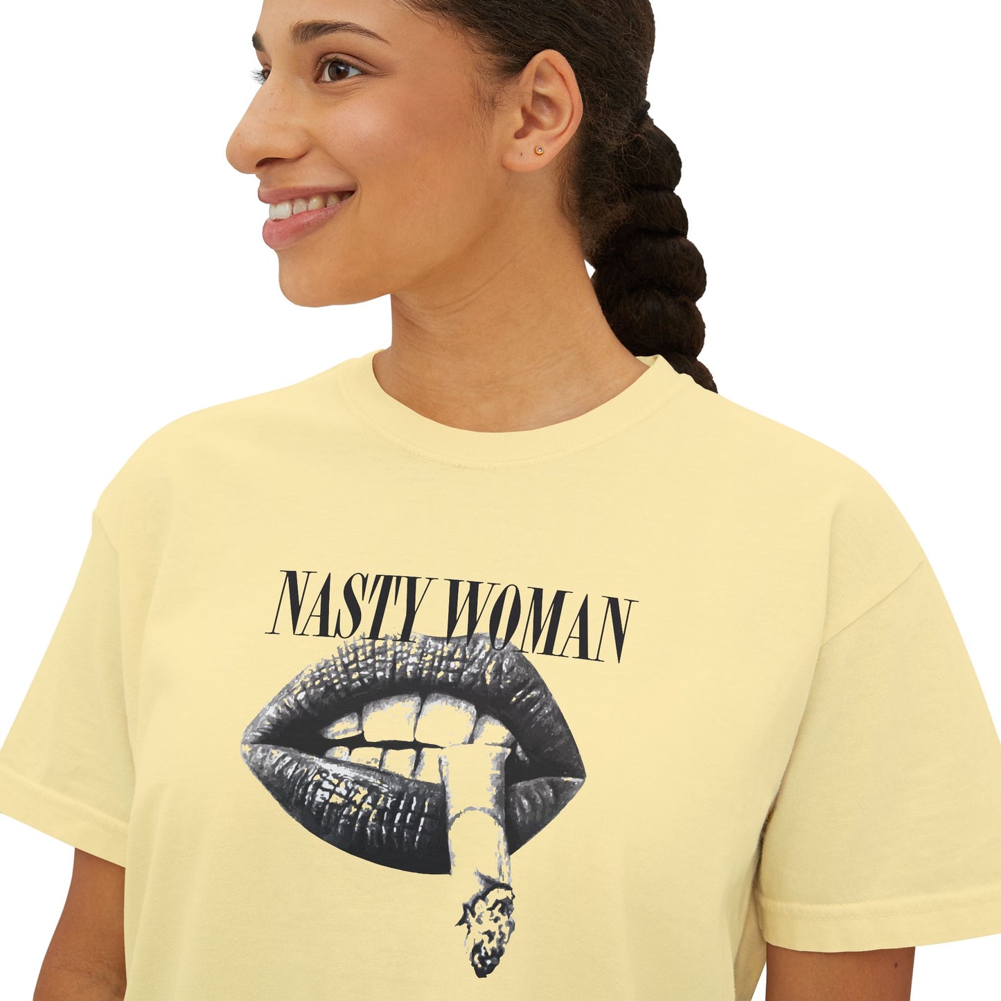 Nasty Woman Crop Tee