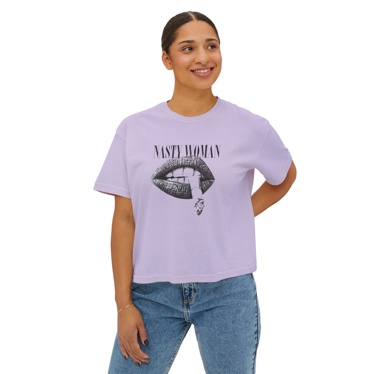 Nasty Woman Crop Tee