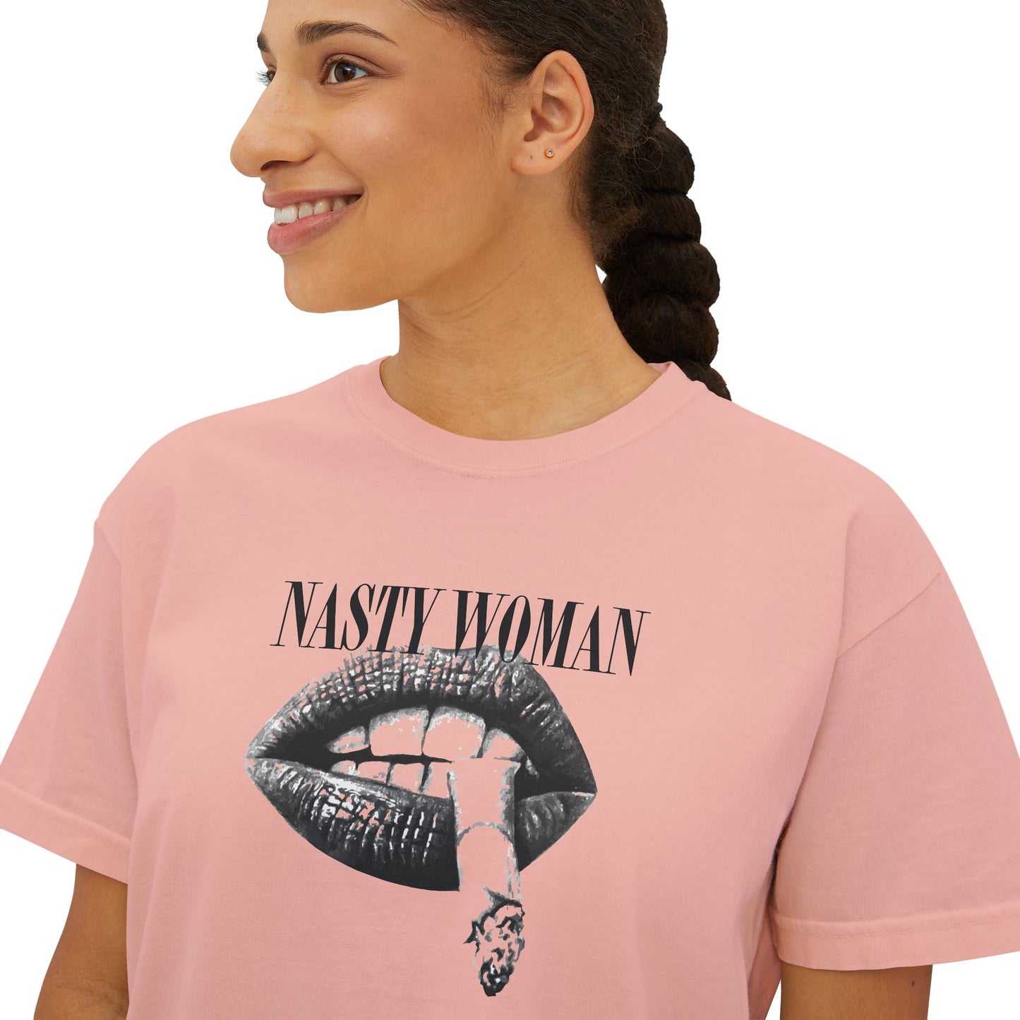 Nasty Woman Crop Tee